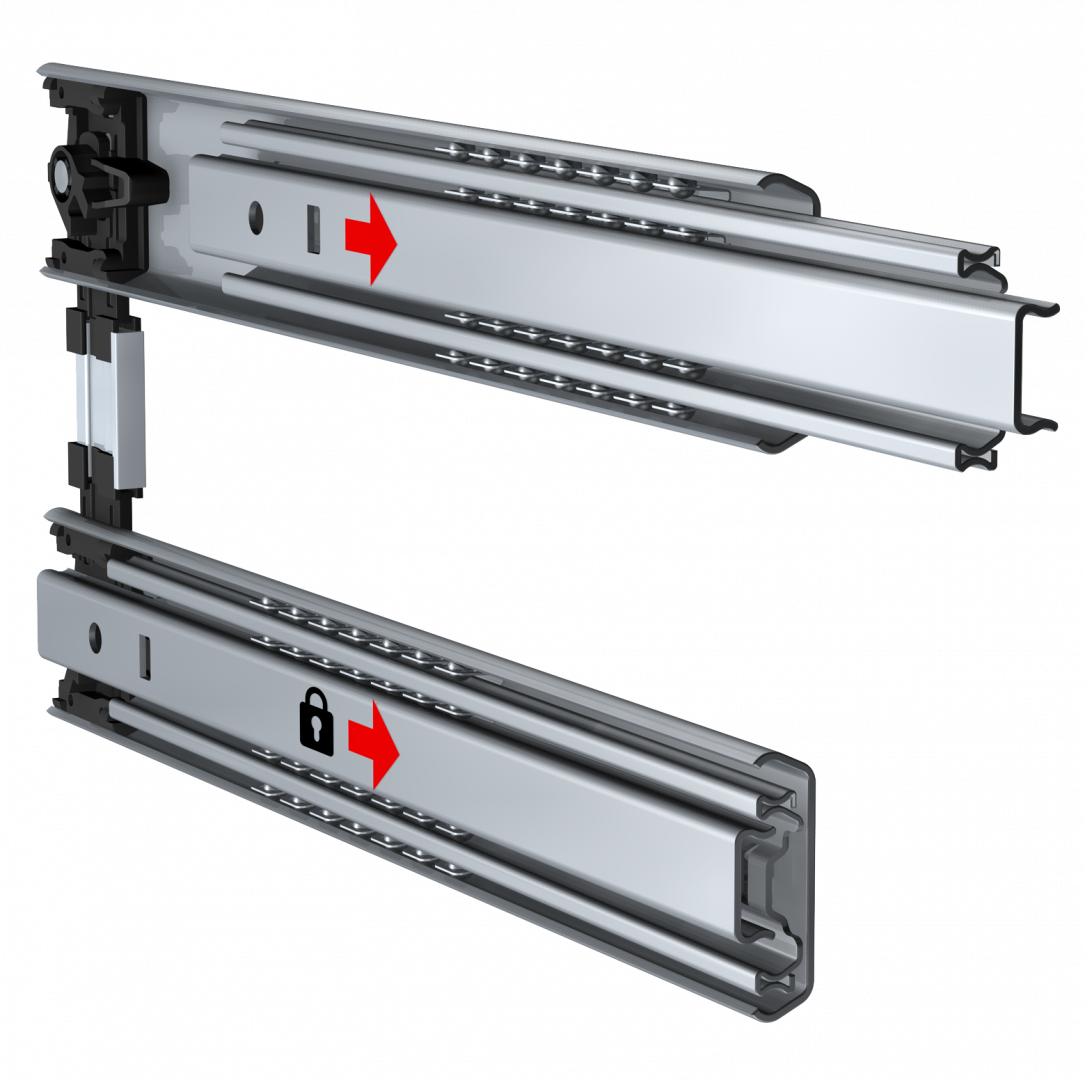 Features and systems drawer runners Thomas Regout